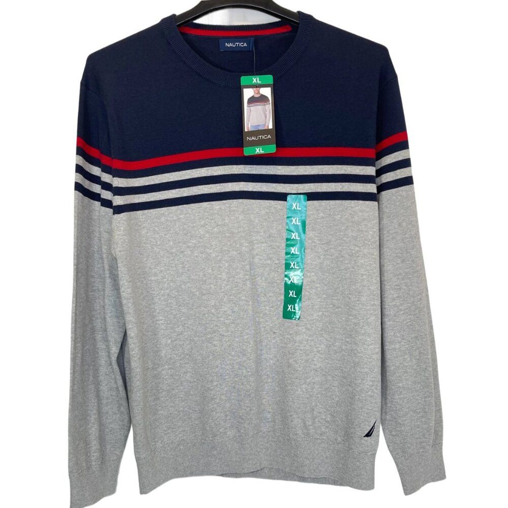 Men | Red | Navy| Gray Sweater Size XL